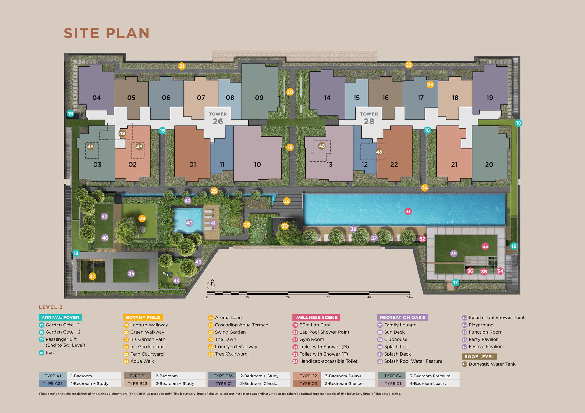 Sceneca-Residence-Site-Plan-Level-1